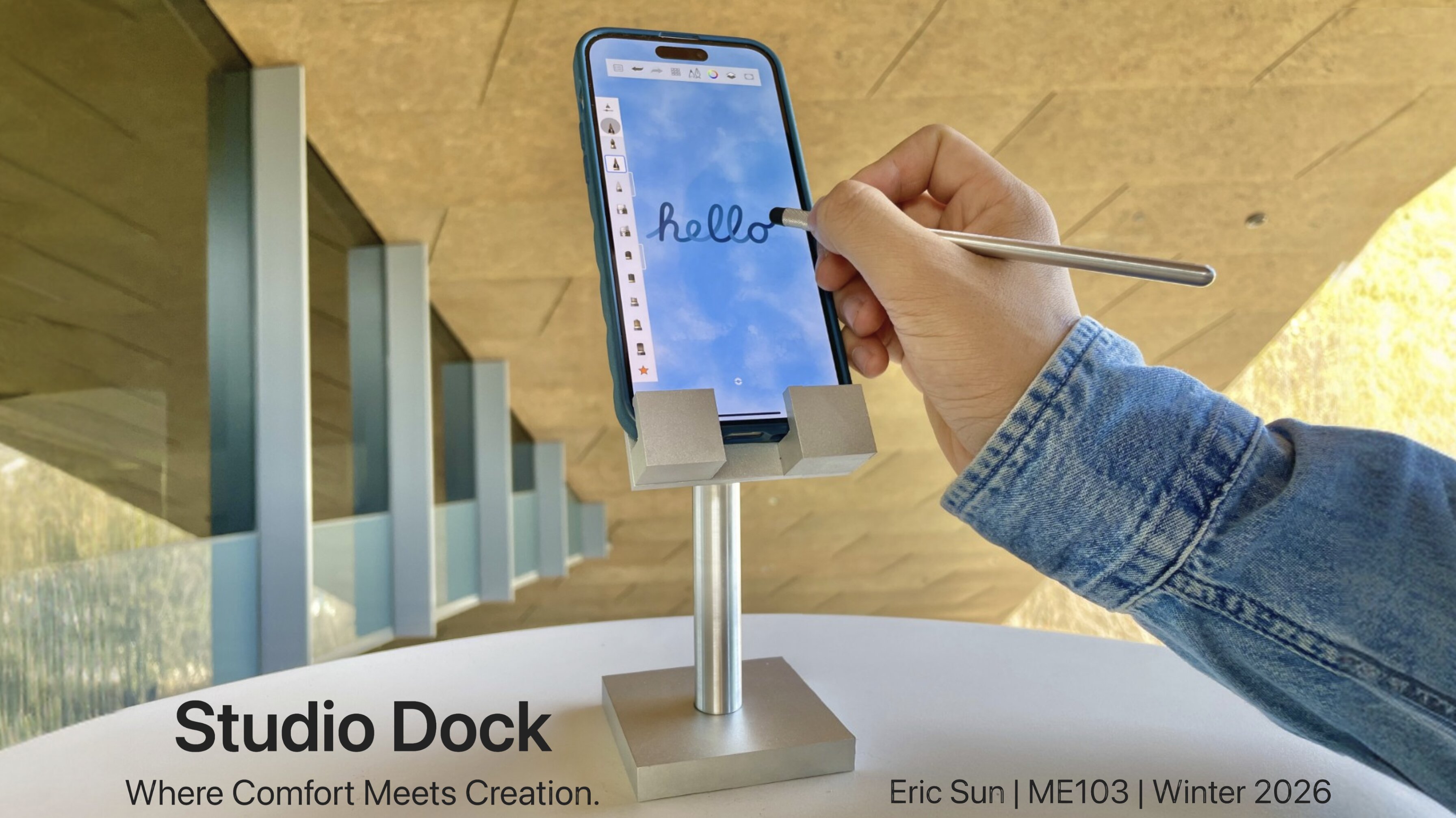 Phone stand project